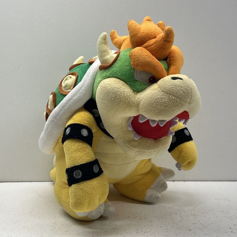 Sanei Mario Plush Bowser All Star Collection Nintendo Figure 11" - Picture 2 of 6
